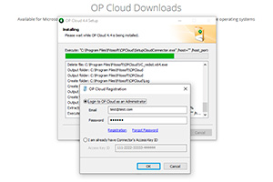 Enter your email and password